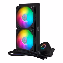 Cooler Master MasterLiquid ML240L ARGB V2 Processeur Refroidisseur de liquide tout-en-un Noir - Vue supplémentaire 2